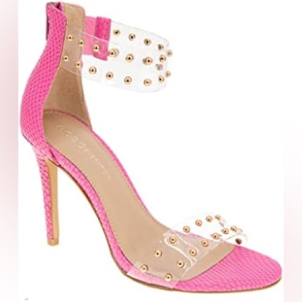 BCBG Pink 💖 Studded Women's Heels